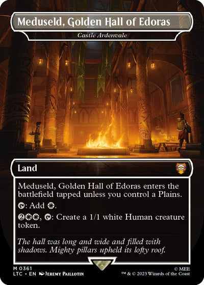 Meduseld, Golden Hall of Edoras - Castle Ardenvale (Borderless) - Commander: The Lord of the Rings: Tales of Middle-earth [LTC-361]