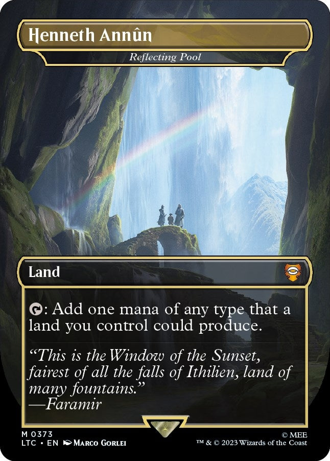 Henneth Annun - Reflecting Pool (Borderless) (373) [The Lord of the Rings: Tales of Middle-earth]