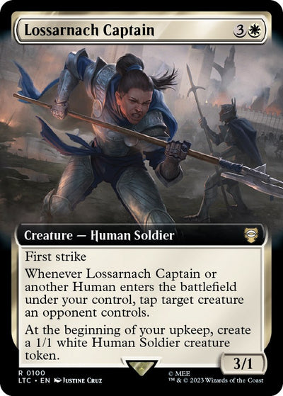 Lossarnach Captain (Extended Art) [LTC-100] - [Commander: The Lord of the Rings: Tales of Middle-earth]