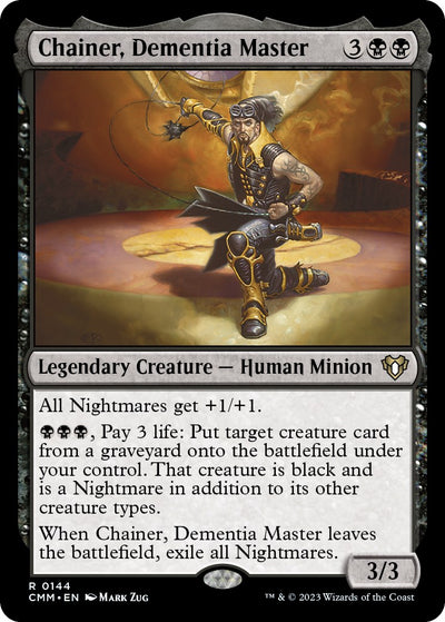 Chainer, Dementia Master [CMM-144] - [Commander Masters] (English)