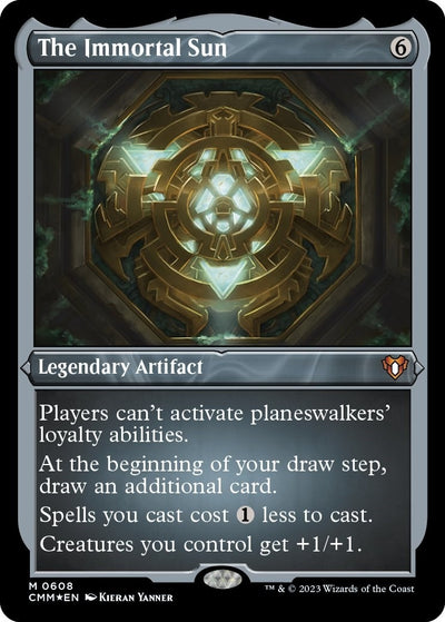 The Immortal Sun (Foil Etched) [Commander Masters]