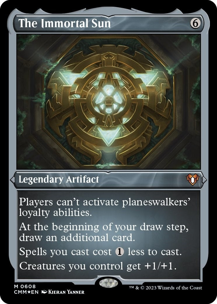 The Immortal Sun (Foil Etched) [Commander Masters]