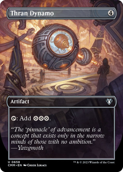 Thran Dynamo (Borderless) [CMM-658] - [Commander Masters] (English)