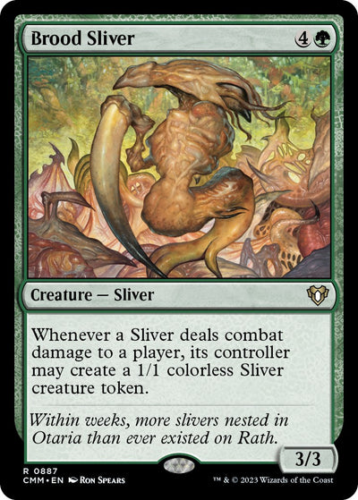 Brood Sliver [CMM-887] - [Commander Masters] (English)