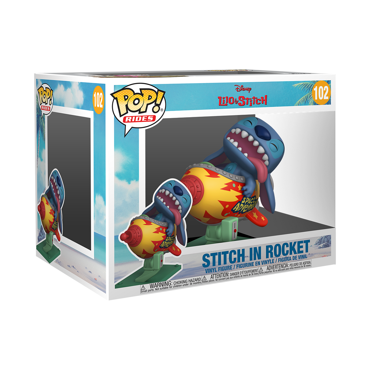 Funko Pop! Rides: Lilo & Stitch – Stitch in Rocket #102