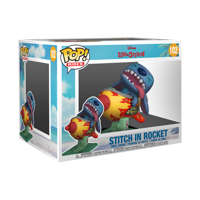 Funko Pop! Rides: Lilo & Stitch – Stitch in Rocket #102