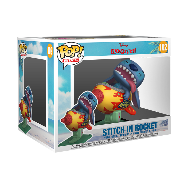 Funko Pop! Rides: Lilo & Stitch – Stitch in Rocket #102