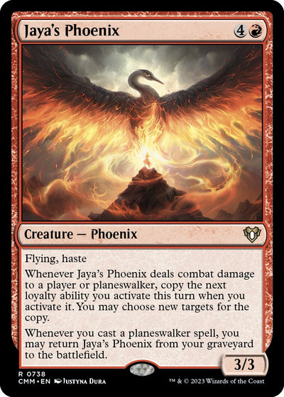 Jaya's Phoenix [CMM-738] - [Commander Masters] (English)