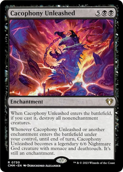 Cacophony Unleashed [CMM-730] - [Commander Masters] (English)