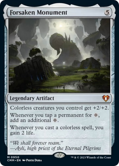 Forsaken Monument [CMM-950] - [Commander Masters] (English)