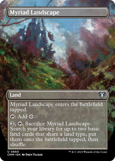 Myriad Landscape (Borderless) [CMM-660] - [Commander Masters] (English)