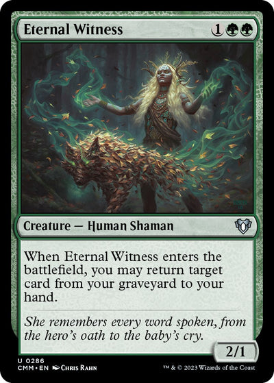 Eternal Witness [CMM-286] - [Commander Masters] (English)