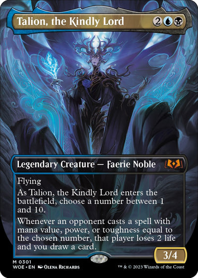 Talion, the Kindly Lord (Borderless) - Wilds of Eldraine [WOE-301]