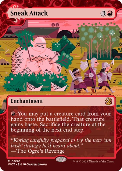 Sneak Attack [WOT-50] - [Wilds of Eldraine: Enchanting Tales] (English)