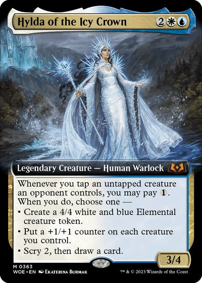 Hylda of the Icy Crown (Extended Art) [WOE-363] - [Wilds of Eldraine] (English)