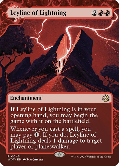 Leyline of Lightning [WOT-45] - [Wilds of Eldraine: Enchanting Tales] (English)