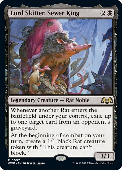 Lord Skitter, Sewer King [WOE-97] - [Wilds of Eldraine] (English)