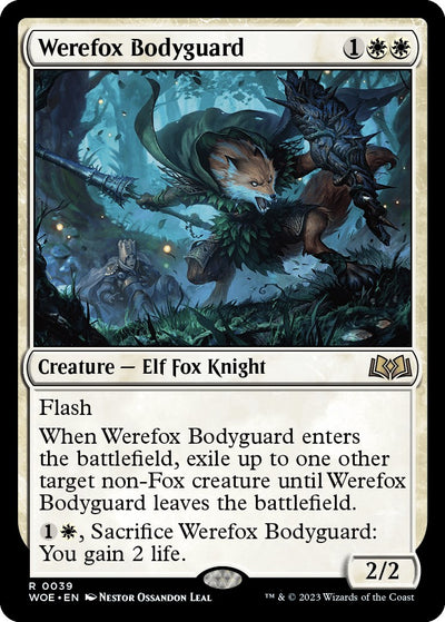 Werefox Bodyguard [WOE-39] - [Wilds of Eldraine]