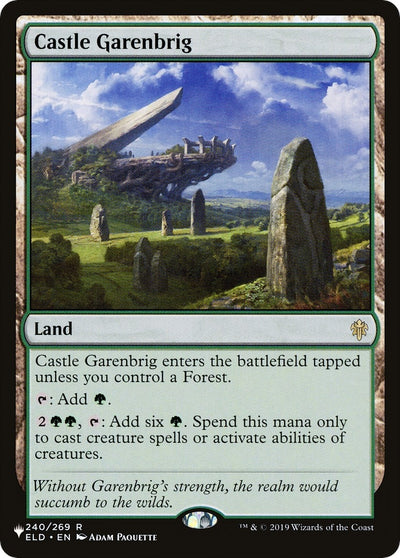 Castle Garenbrig (240/269) [The List Reprints]