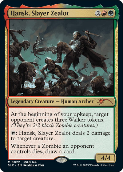 Hansk, Slayer Zealot [SLX-22] - [SLX Cards]