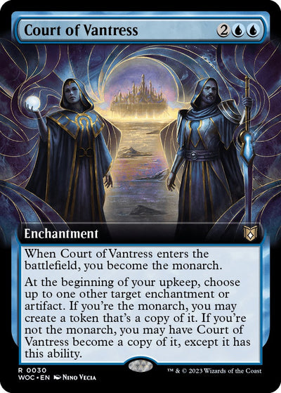 Court of Vantress (Extended Art) [WOC-30] - [Commander: Wilds of Eldraine]
