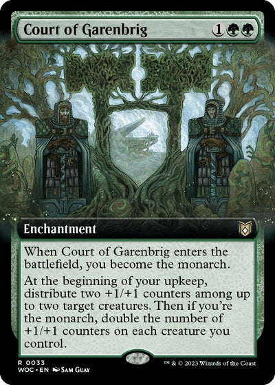 Court of Garenbrig (Extended Art) (33) [Wilds of Eldraine]