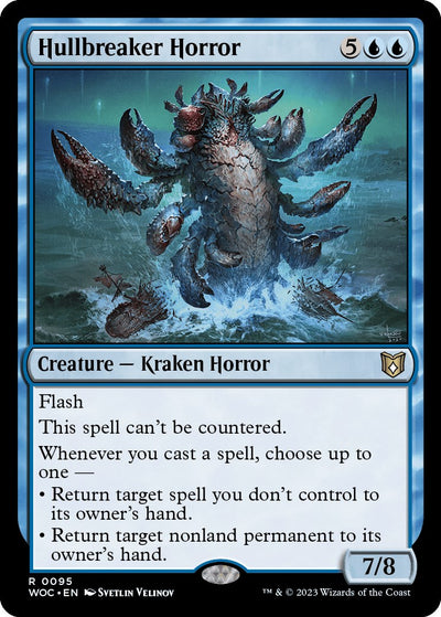 Hullbreaker Horror [WOC-95] - [Commander: Wilds of Eldraine] (English)