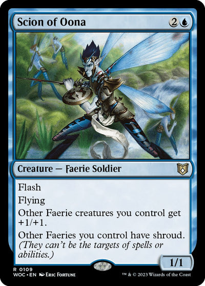 Scion of Oona [WOC-109] - [Commander: Wilds of Eldraine] (English)