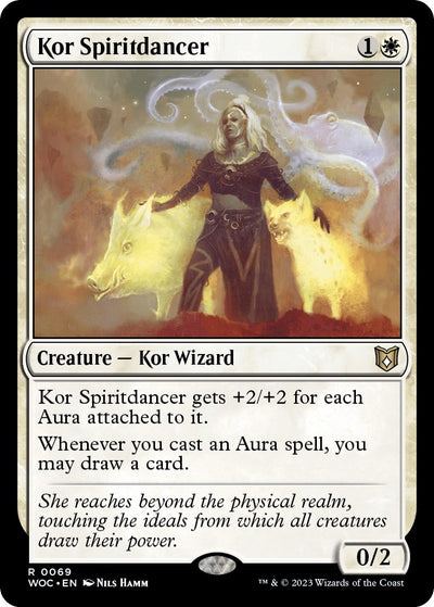 Kor Spiritdancer [WOC-69] - [Commander: Wilds of Eldraine]