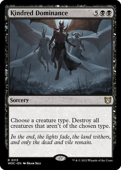 Kindred Dominance [WOC-113] - [Commander: Wilds of Eldraine] (English)