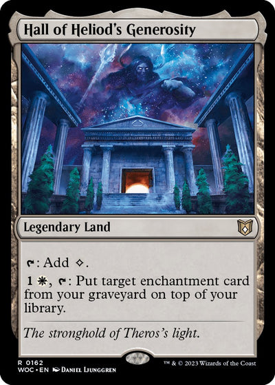 Hall of Heliod's Generosity [WOC-162] - [Commander: Wilds of Eldraine] (English)