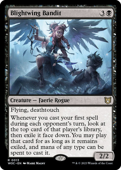 Blightwing Bandit [WOC-13] - [Commander: Wilds of Eldraine] (English)