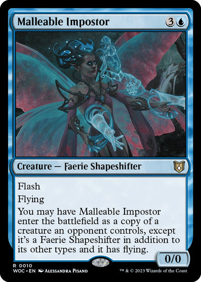 Malleable Impostor [WOC-10] - [Commander: Wilds of Eldraine] (English)