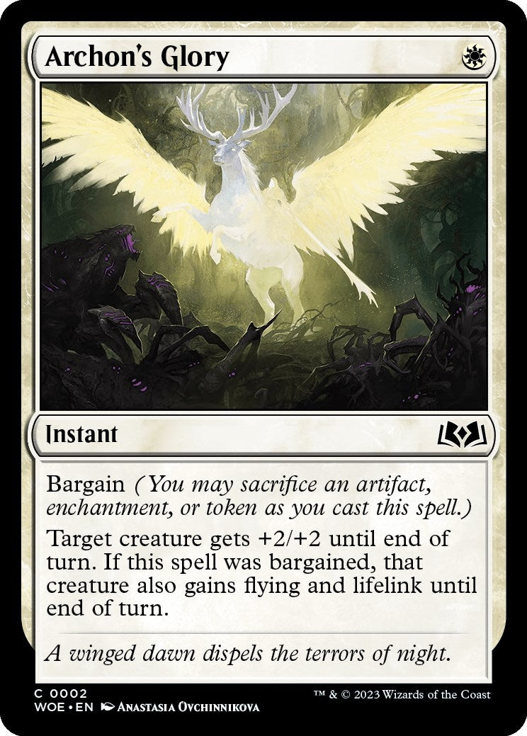 Archon's Glory (2) (Wilds of Eldraine)