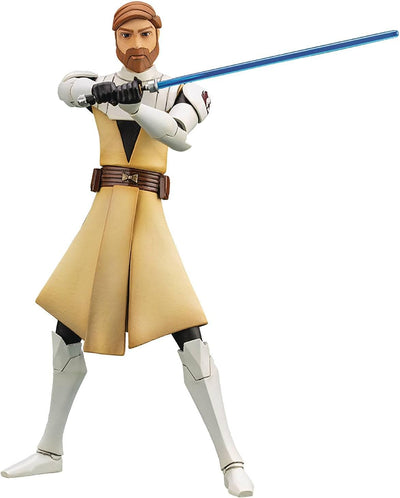 Star Wars: The Clone Wars animated Obi-Wan Kenobi ArtFX+ Statue