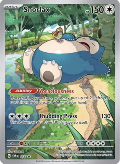 Snorlax - 051 (051) [SV: Scarlet & Violet Promo Cards]