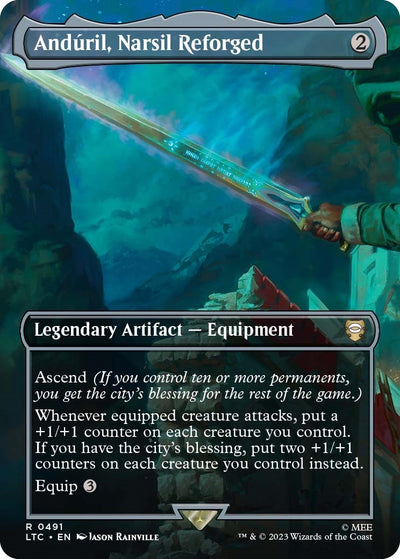 Anduril, Narsil Reforged (Borderless) (491) [The Lord of the Rings: Tales of Middle-earth]