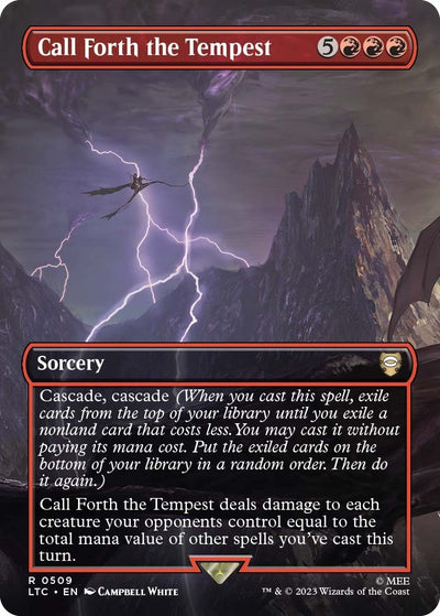 Call Forth the Tempest (Borderless) (509) [The Lord of the Rings: Tales of Middle-earth]