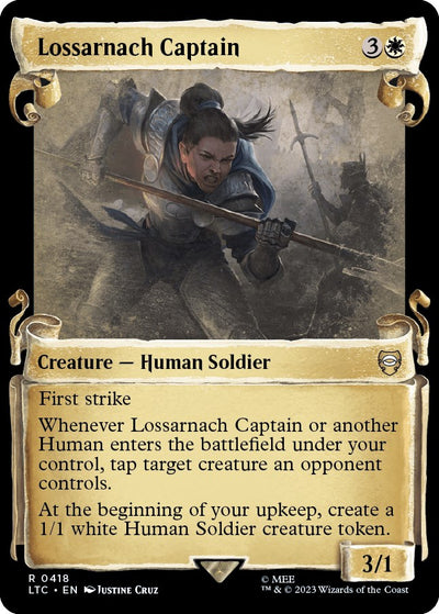 Lossarnach Captain (Showcase Scrolls) [LTC-418] - [Commander: The Lord of the Rings: Tales of Middle-earth]