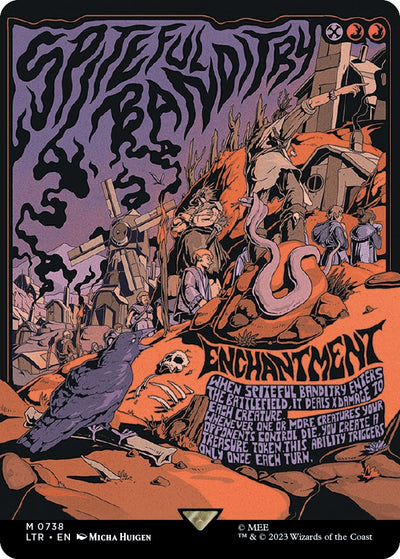 Spiteful Banditry (Borderless Poster) [LTR-738] - [Universes Beyond: The Lord of the Rings: Tales of Middle-earth] (English)