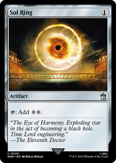 Sol Ring [WHO-245] - [Universes Beyond: Doctor Who] (English)