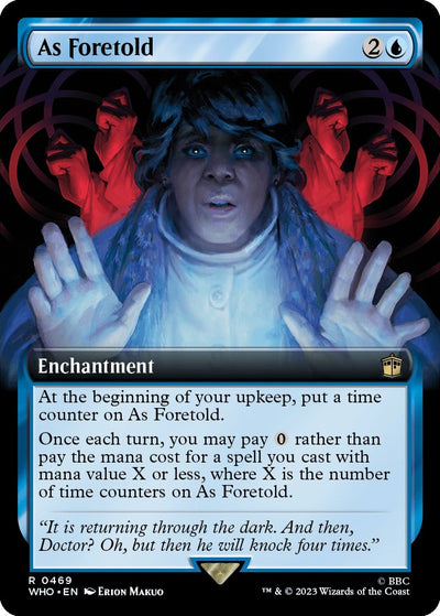 As Foretold (Extended Art) [WHO-469] - [Universes Beyond: Doctor Who] (English)