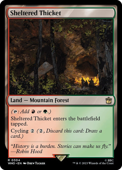 Sheltered Thicket [Doctor Who]