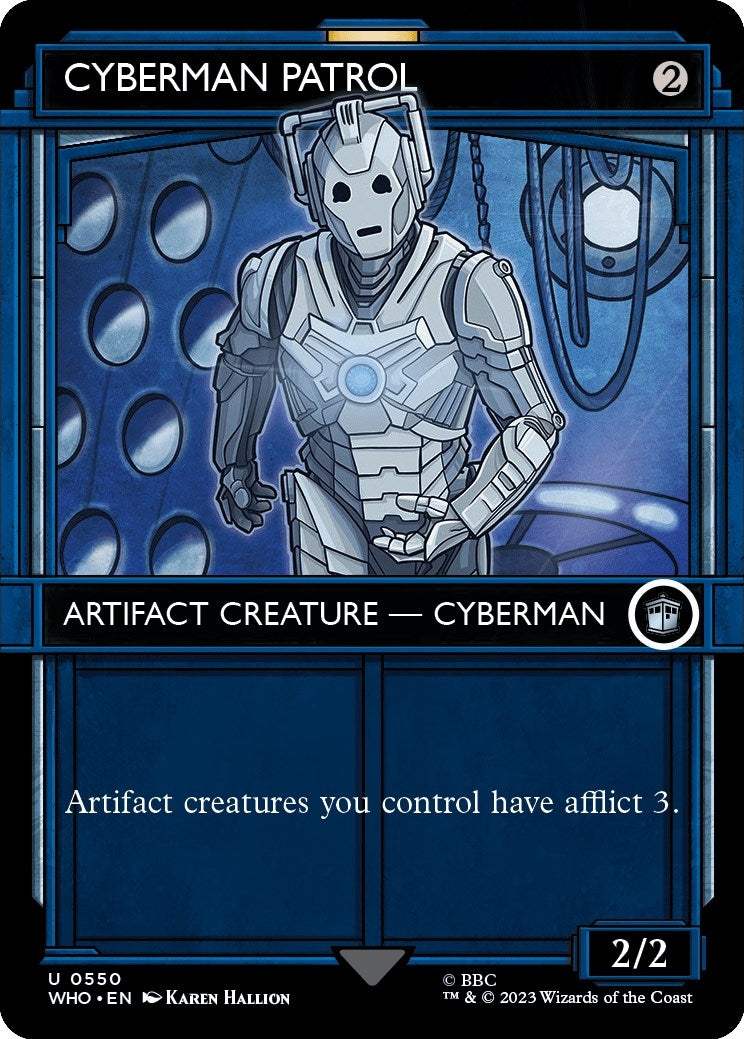 Cyberman Patrol (Showcase) (550) [Universes Beyond: Doctor Who]