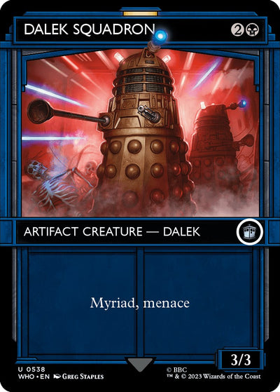 Dalek Squadron (Showcase) [WHO-538] - [Universes Beyond: Doctor Who] (English)