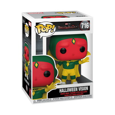 Funko Pop! Marvel WandaVision Halloween Vision #716 in box