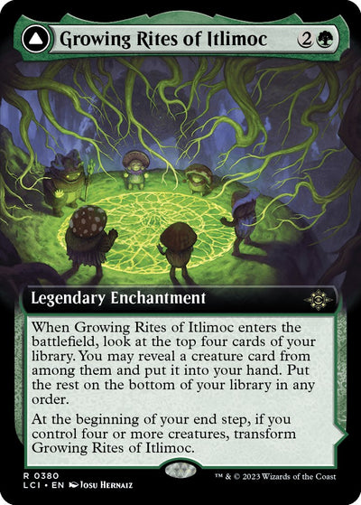 Growing Rites of Itlimoc (Extended Art) [LCI-380] - [The Lost Caverns of Ixalan] (English)