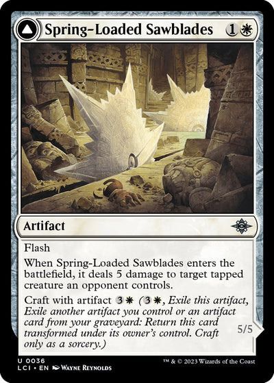 Spring-Loaded Sawblades [LCI-36] - [The Lost Caverns of Ixalan]