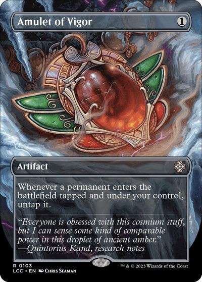 Amulet of Vigor (Borderless) (103) [The Lost Caverns of Ixalan]