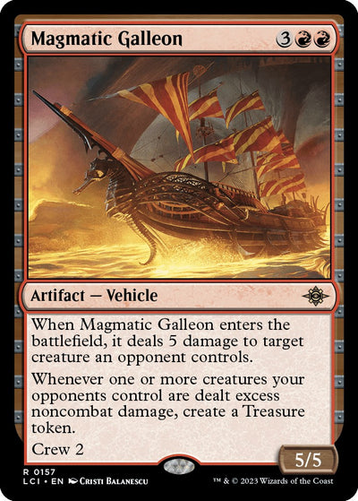 Magmatic Galleon [LCI-157] - [The Lost Caverns of Ixalan] (English)